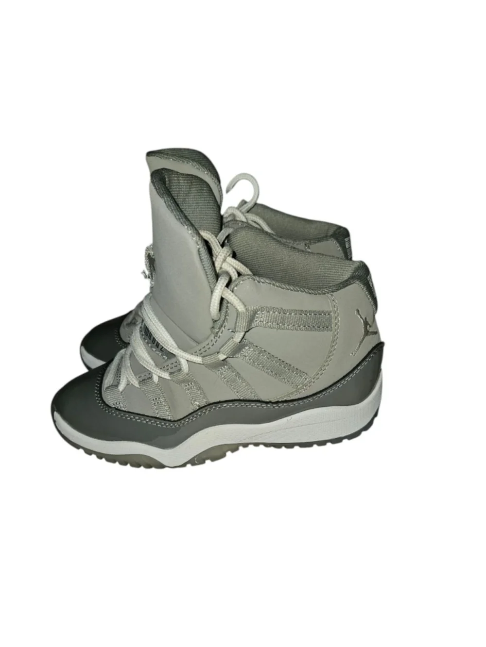 Nike Air Jordan 11 Retro Cool Grey 378039-005 Kids Pre School Shoes size 12.5C